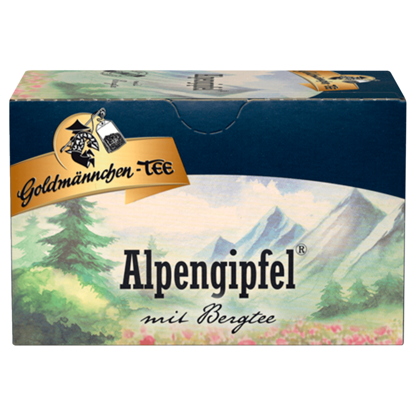 Goldmännchen-Tee Alpengipfel mit Bergtee 32g